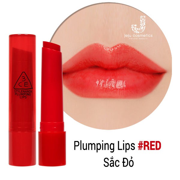 SON DƯỠNG CÓ MÀU 3CE PLUMING LIPS MẪU MỚI NHẤT