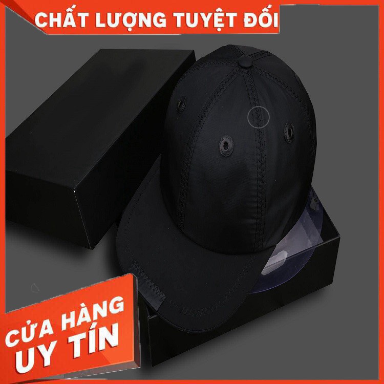 [ Nón Sơn Cao Cấp Siêu Sale ] Mũ Nón Kết Sơn Thời Trang Màu Đen [Full Tem Logo Chất Lượng Là Hàng Đầu