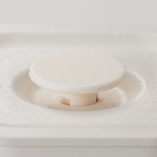 Muji Hộp Cơm Pp Có Van Xả / Trắng / 70 Ml