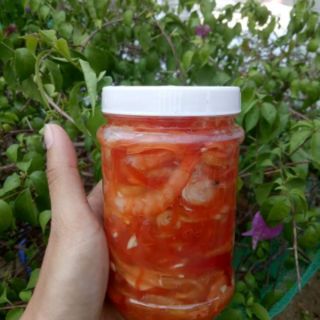 Mắm tép bạc đất trộn đu đủ 600g
