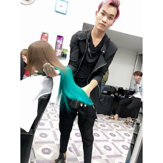 Phủ màu 5d xanh ngọc pha sẵn