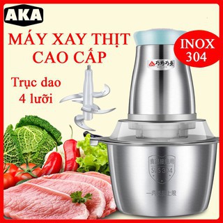 Máy Xay Thịt Loại 2L và 3L - Máy Xay Thịt Đa Năng, Thực Phẩm, Trái Cây, Hoa Quả Cao Cấp