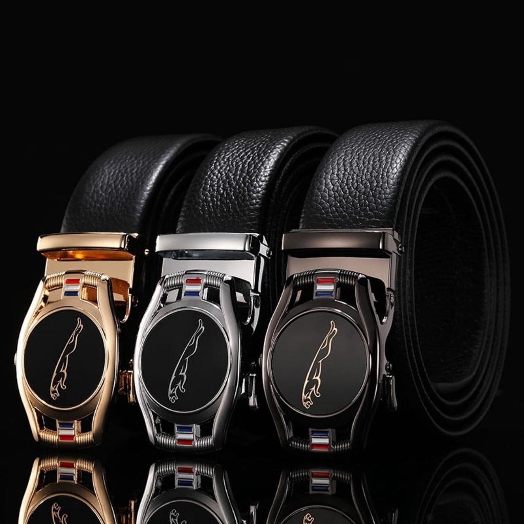 Thắt lưng nam da cao cấp, Nịt nam phong cách Hàn Quốc, khóa kim loại tự động thông minh TL05