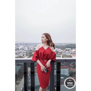 váy cao cấp thời trang 3 màu đen, đỏ và vàng