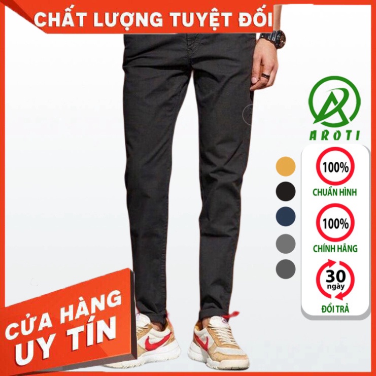 Quần Kaki Nam Đẹp Dáng Hàn Lưng Thun Tiện Dụng Form Slim Fit Cực Đẹp QK045 - Hàng nhập khẩu
