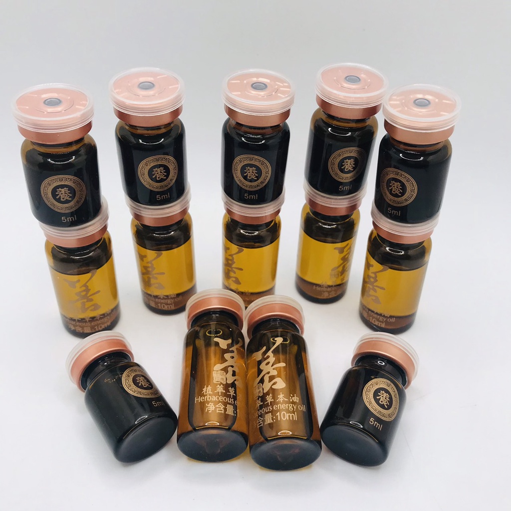 Dầu massage body 10ml ấm nóng 5ml tạo trơn bài trừ độc tố