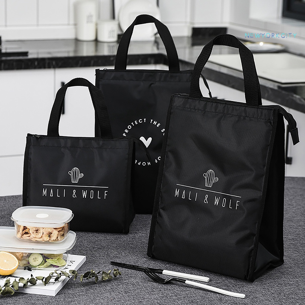 Túi Đựng Hộp Cơm Trưa Cách Nhiệt Chống Nước Chống Dầu
