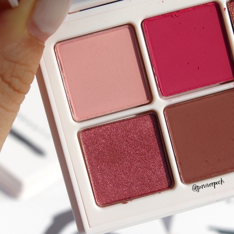 Bảng phấn Fenty Snap Shadows Mix & Match $28 màu 4 Rose