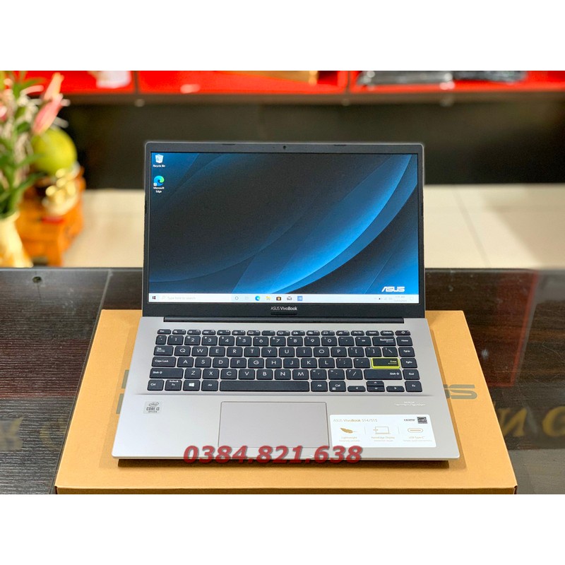 Laptop Asus Vivobook X413JA-211VBWB Core i3-1005G1/ Ram 4GB/ 128GB SSD/ 14 FHD/ Win10/ White