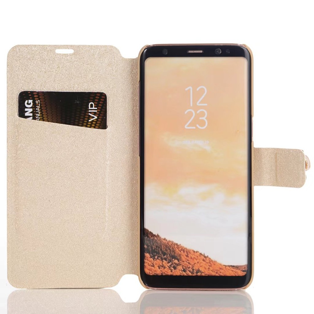 Bao da kim tuyến đính bươm bướm trang trí cho Samsung Note 3 4 | BigBuy360 - bigbuy360.vn