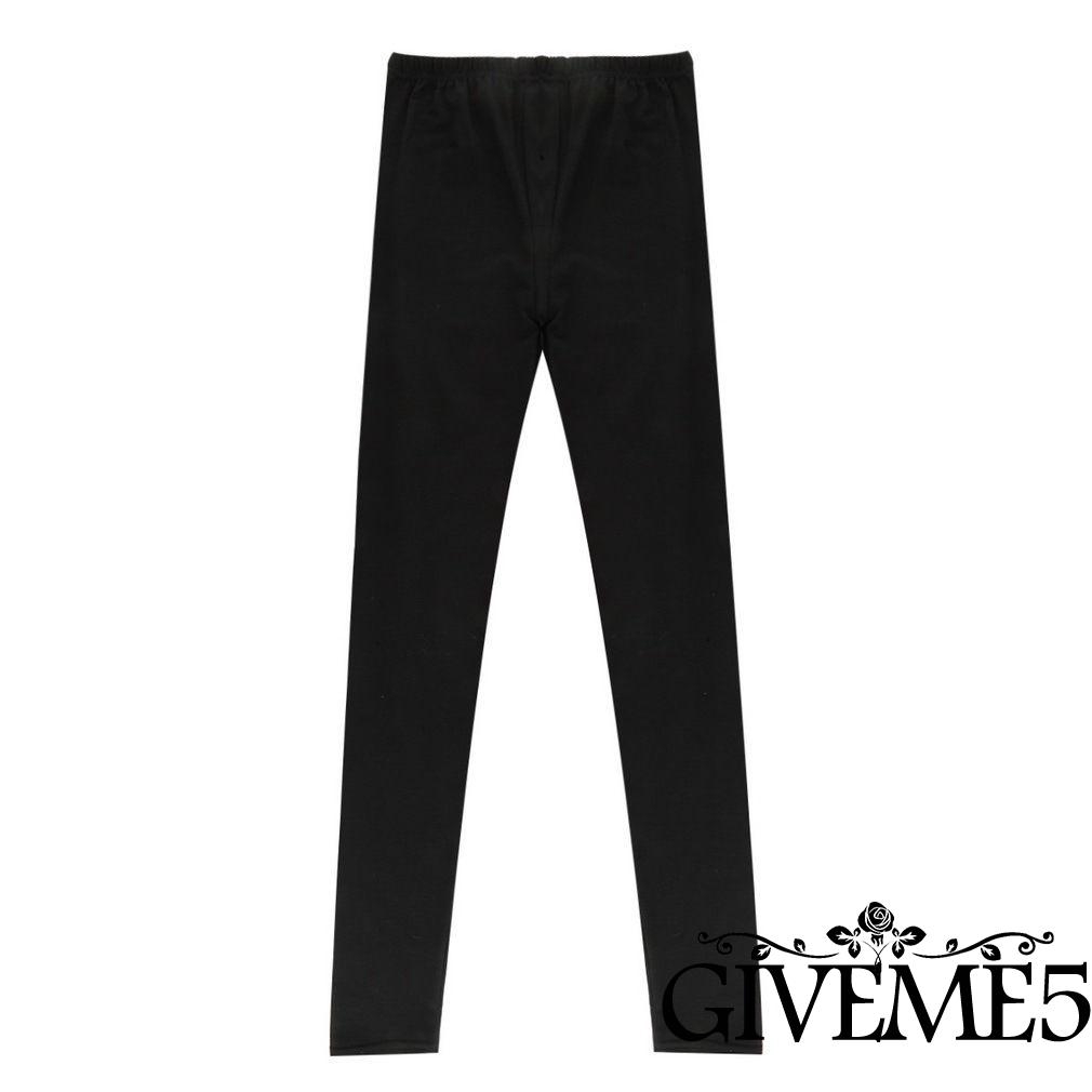 Quần legging dài rách gối thời trang nữ cá tính