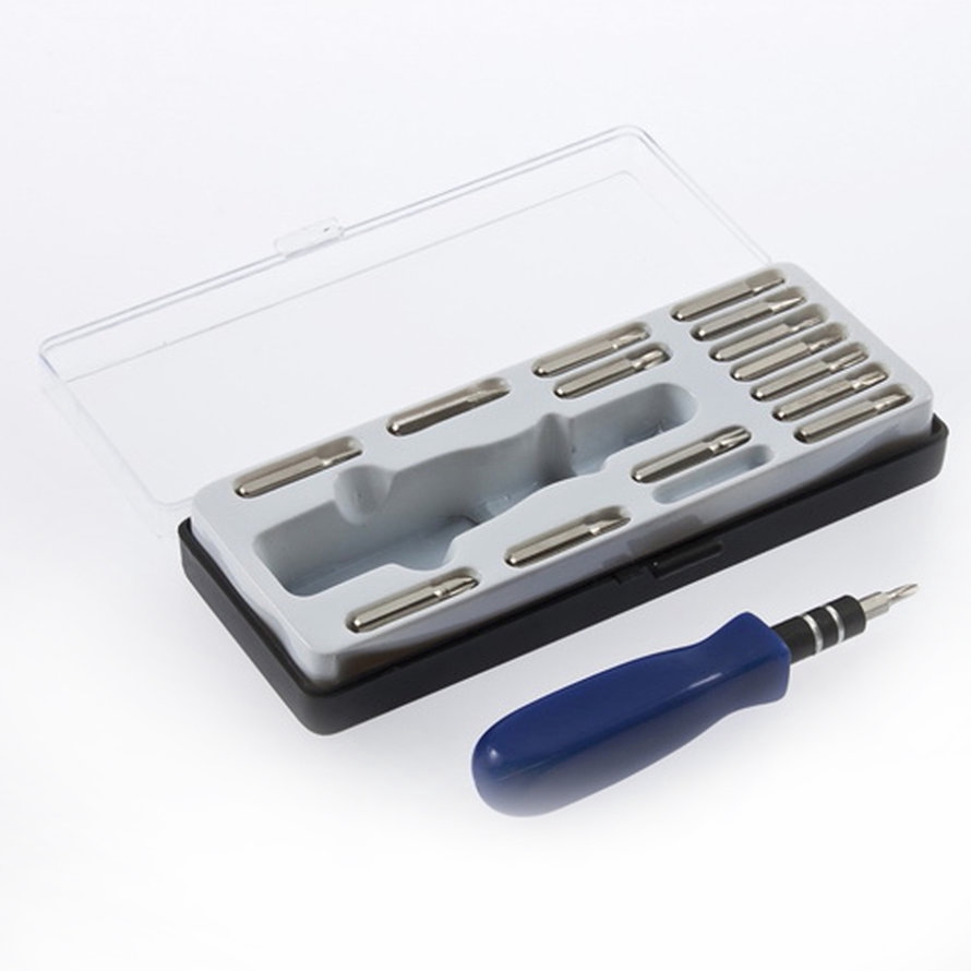 Bộ 15 Tua Vít Torx T5 T6 T8 T10 T15 Bit Ph0 Ph1 Ph2