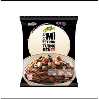 Mỳ trộn tương đen siêu ngon-1 gói, mì tôm siêu ngon