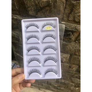 Mi giả chồn 6D tự nhiên, 5 cặp/hộp