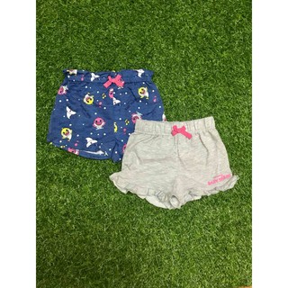 Quần short thun da cá bé gái