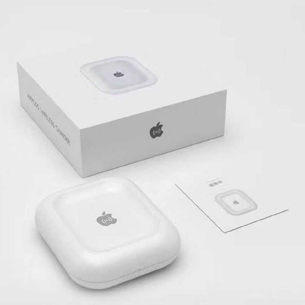 Đế Sạc Nhanh Không Dây 3w / 5w / 7.5w Cho Apple Airpods 2 Airpods Pro Iphone 8plus X Xs Xr Xs 11 Pro