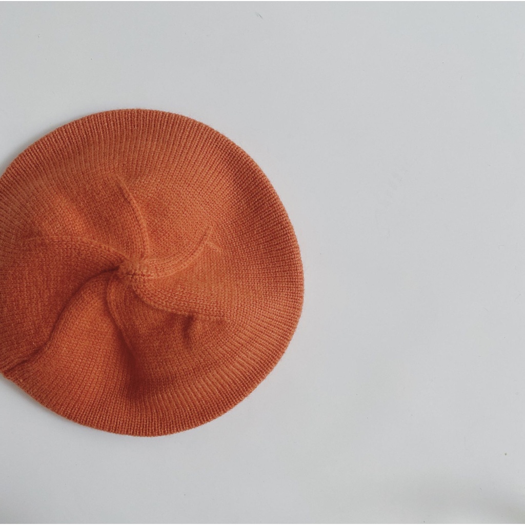 Nón Len Kiểu Dáng Hoạ Sĩ Thu Đông Cho Bé