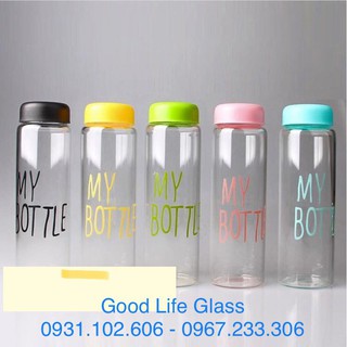 10 Bình đựng nước thủy tinh My bottle 500ml
