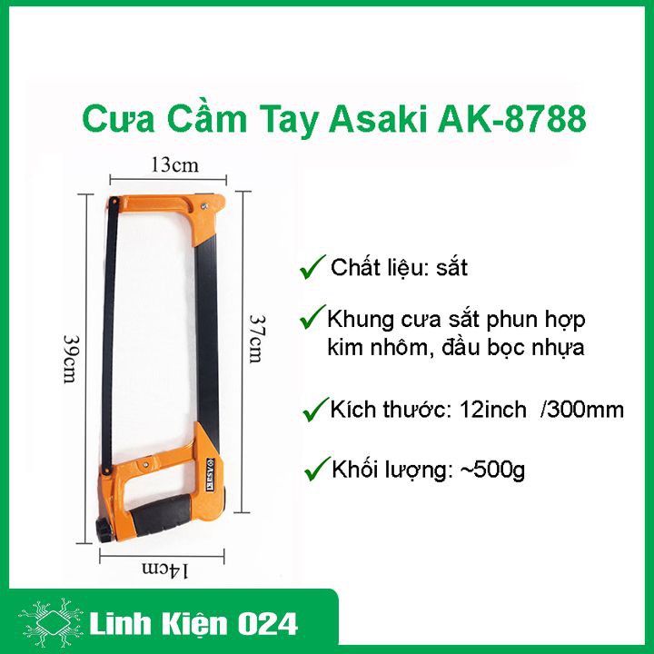 Cưa Cầm Tay Asaki Ak-8788 Tiện Lợi