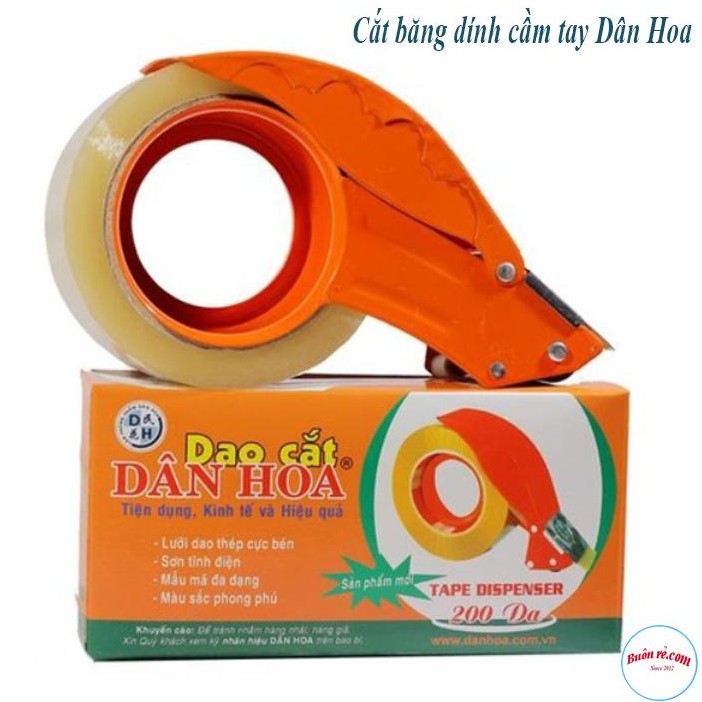 Cắt Băng Dính Cầm Tay Dân Hoa Tiện Dụng 00305