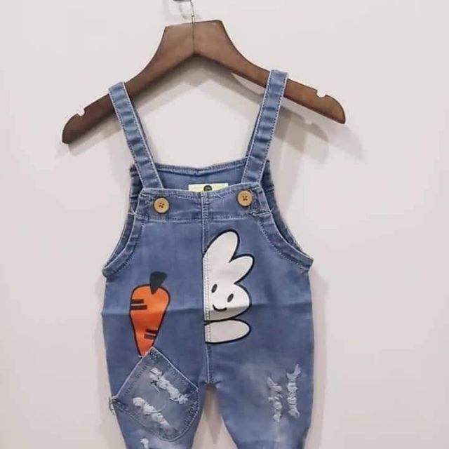 Yếm jean cho bé