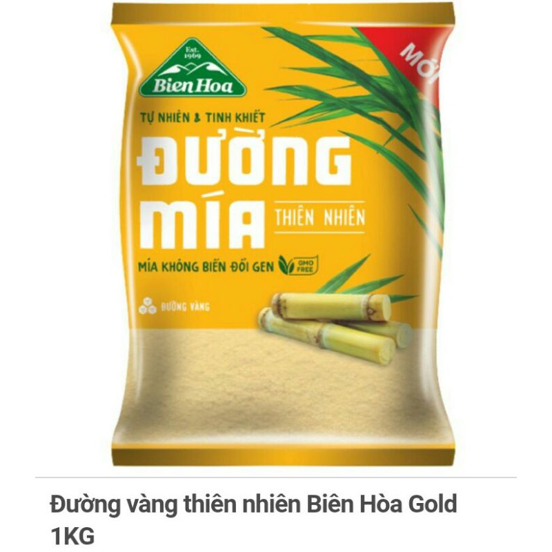 Đường vàng thiên nhiên Biên Hòa Gold1KG