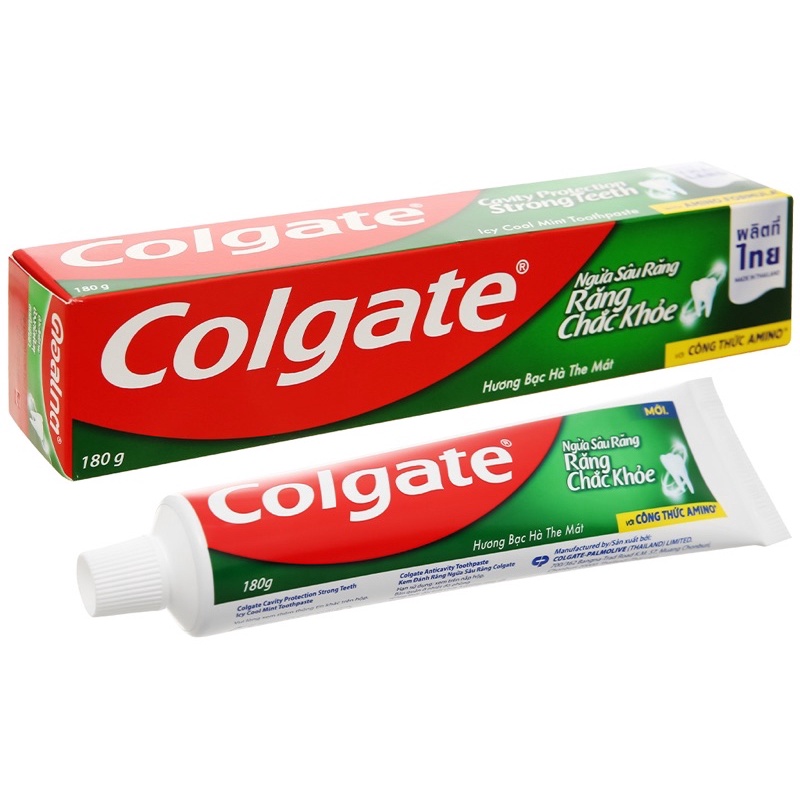 Kem đánh răng Colgate 180g vị trà xanh the mát