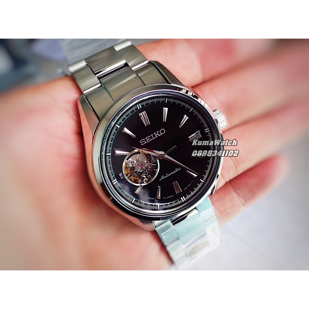 Đồng hồ nam Seiko Sary051, Sary053- Automatic, 4R38, Open Heart, Sapphire-  Chính hãng | Shopee Việt Nam