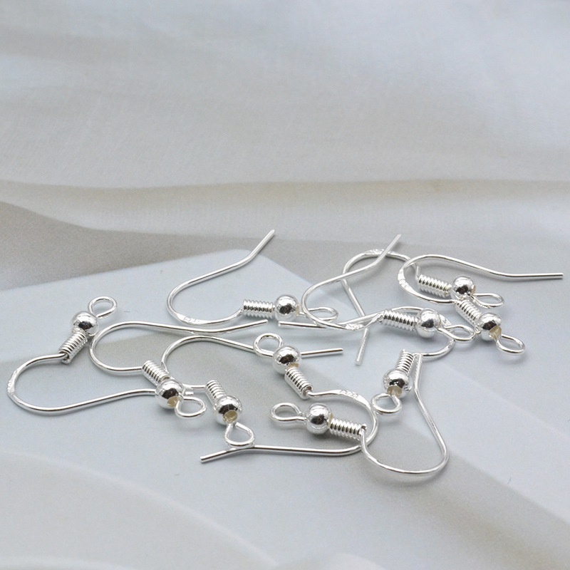 Set 100 Móc Làm Bông Tai 18mm Nhiều Màu Sắc Không Gây Dị Ứng