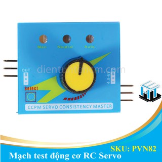 Mạch test động cơ RC Servo - 42.5 x 24 x 23.5mm
