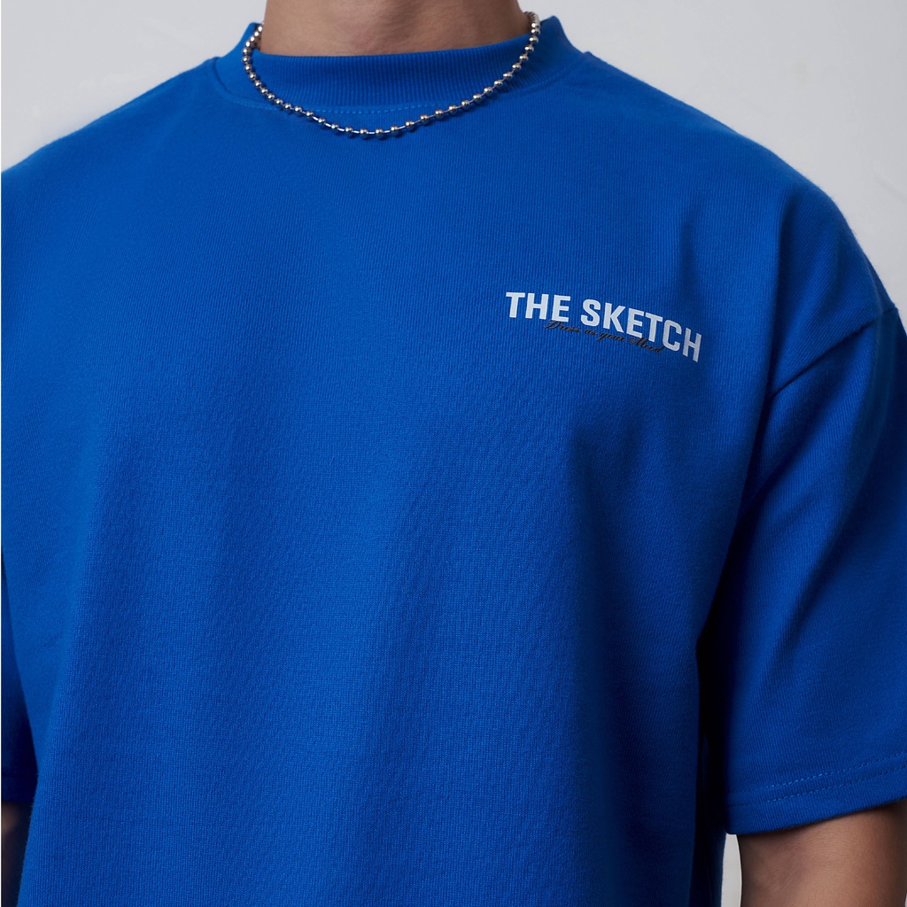 Áo thun DayM | The Sketch - Form Âu, oversize, 100% cotton
