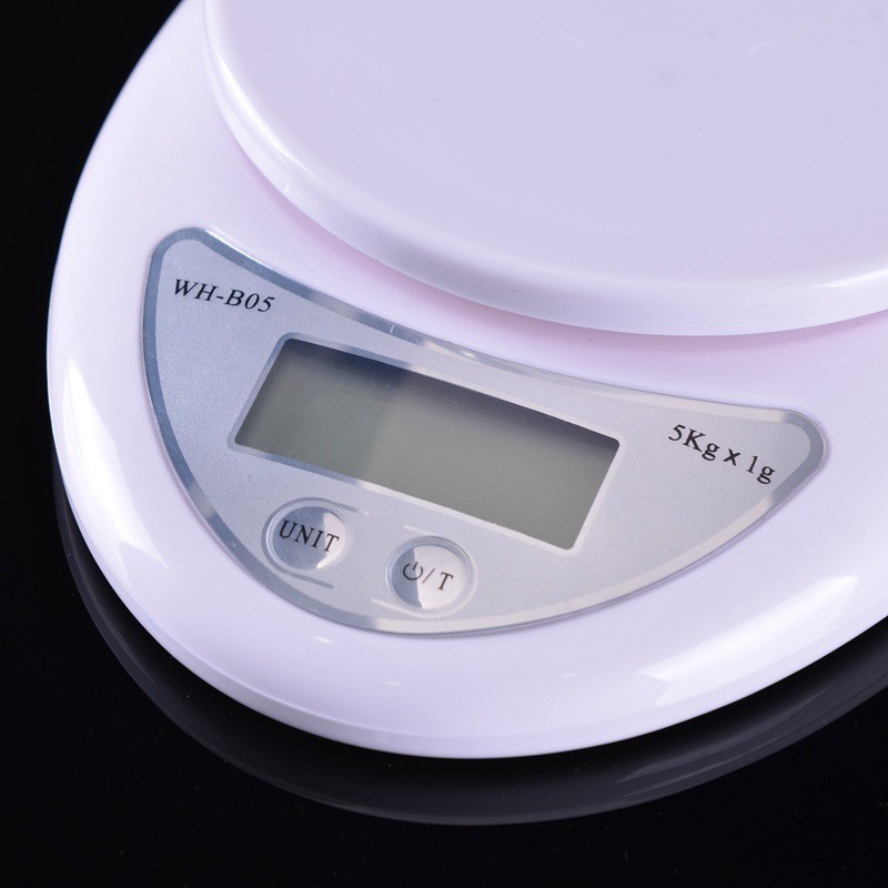Cân bưu điện kỹ thuật số 5Kg/1G hỗ trợ cân thực phẩm ăn kiêng cân bằng trọng lượng cho nhà bếp