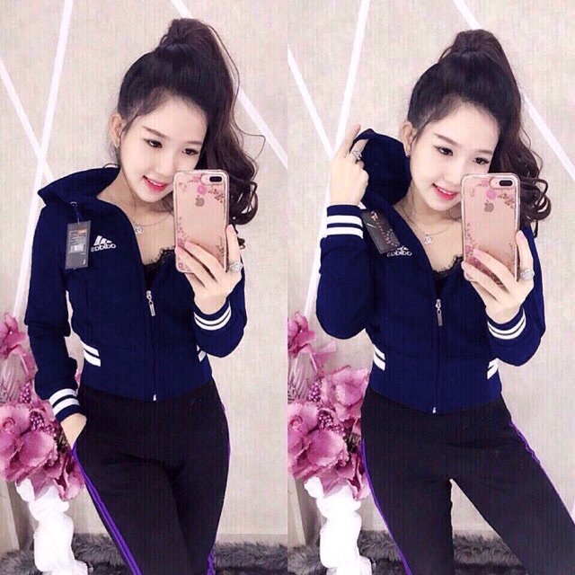 Áo khoác nữ chống nắng thun da cá lửng AAADD bo sọc -k14 | BigBuy360 - bigbuy360.vn