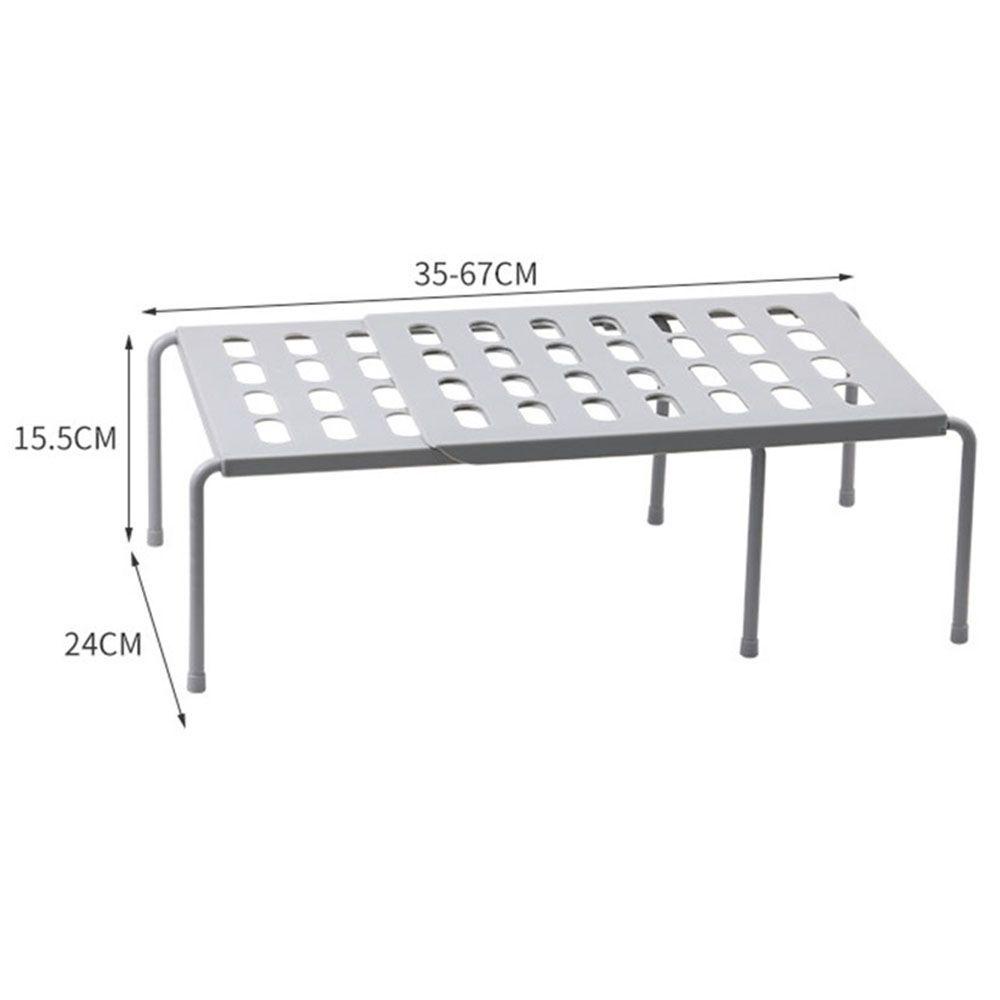 WTTLE Kệ Để Đồ Dùng Nhà Bếp Hai Tầng Tùy Chỉnh Tiện Dụng