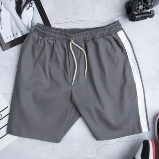 Quần short kaki nam sọc trắng R.M Menswear dáng ngắn phong cách Hàn Quốc