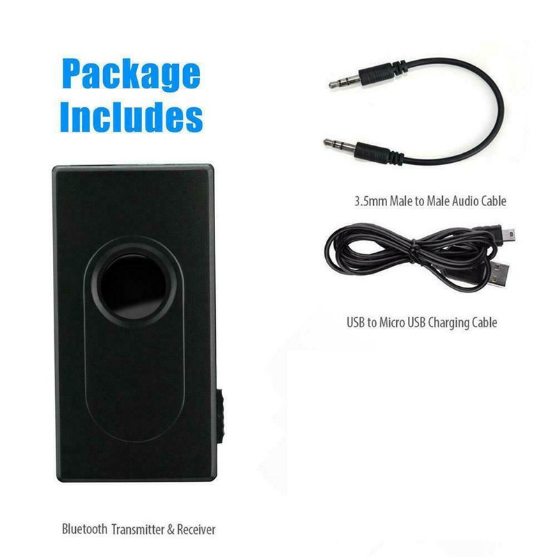 New Stock MINI Wireless Bluetooth Transmitter Receiver Adapter 3.5mm Jack