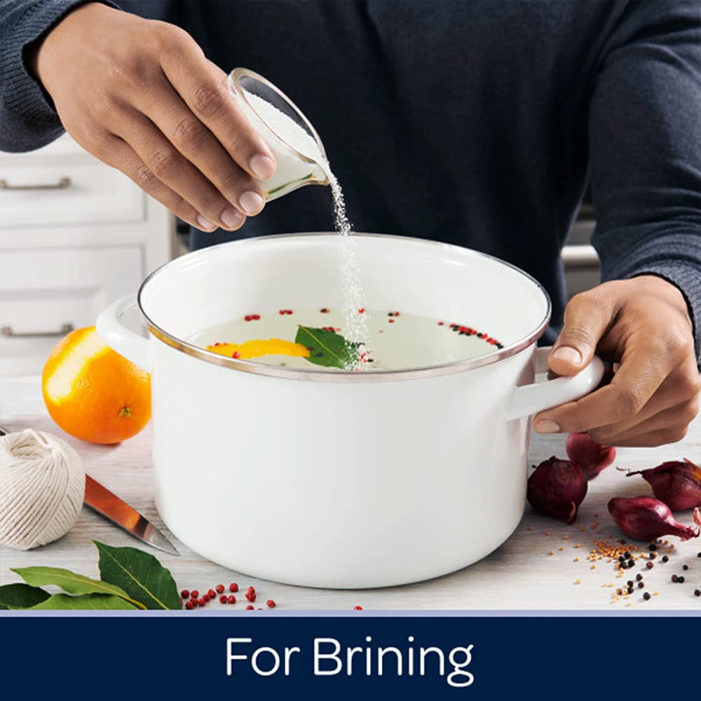 MUỐI KOSHER KHÔNG IỐT Morton Coarse Salt, 453g (16oz)