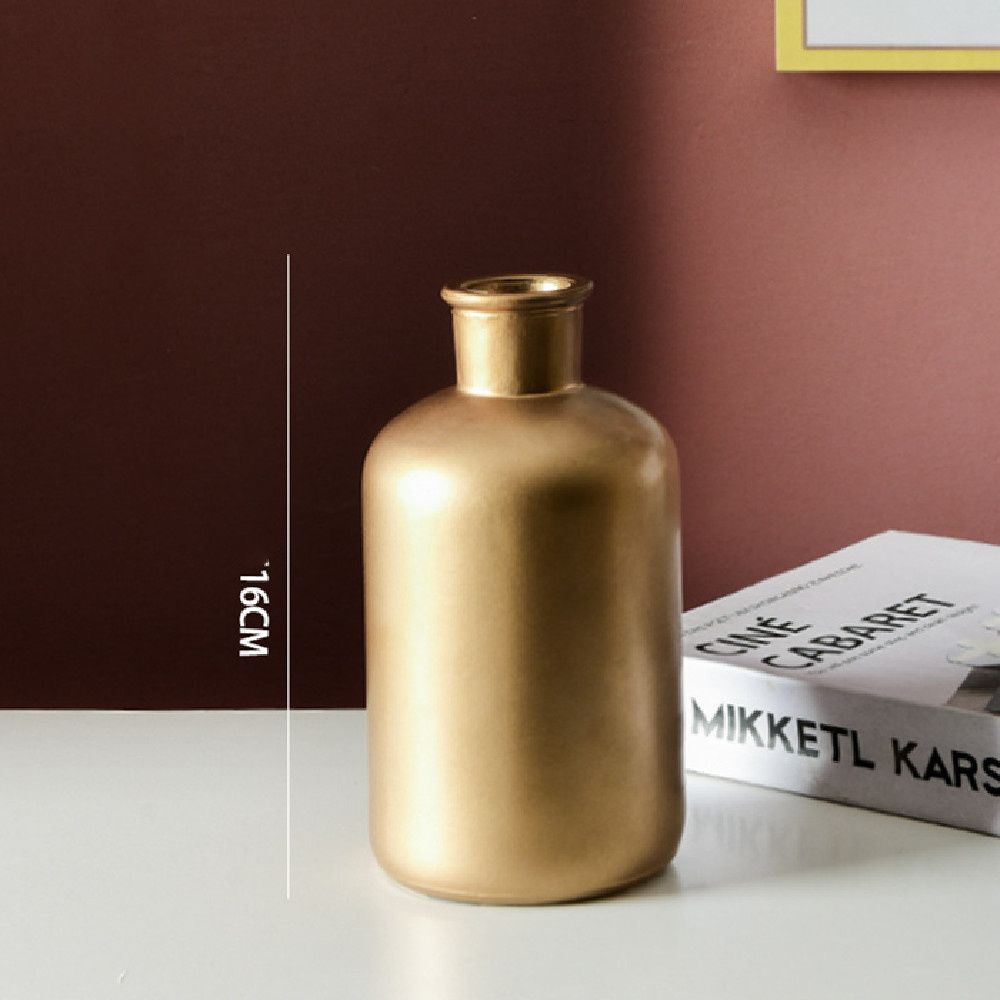 Bình hoa thủy tinh phong cách Bắc Âu retro hiện đại dùng trang trí nhà cửa tùy chọn kiểu dáng