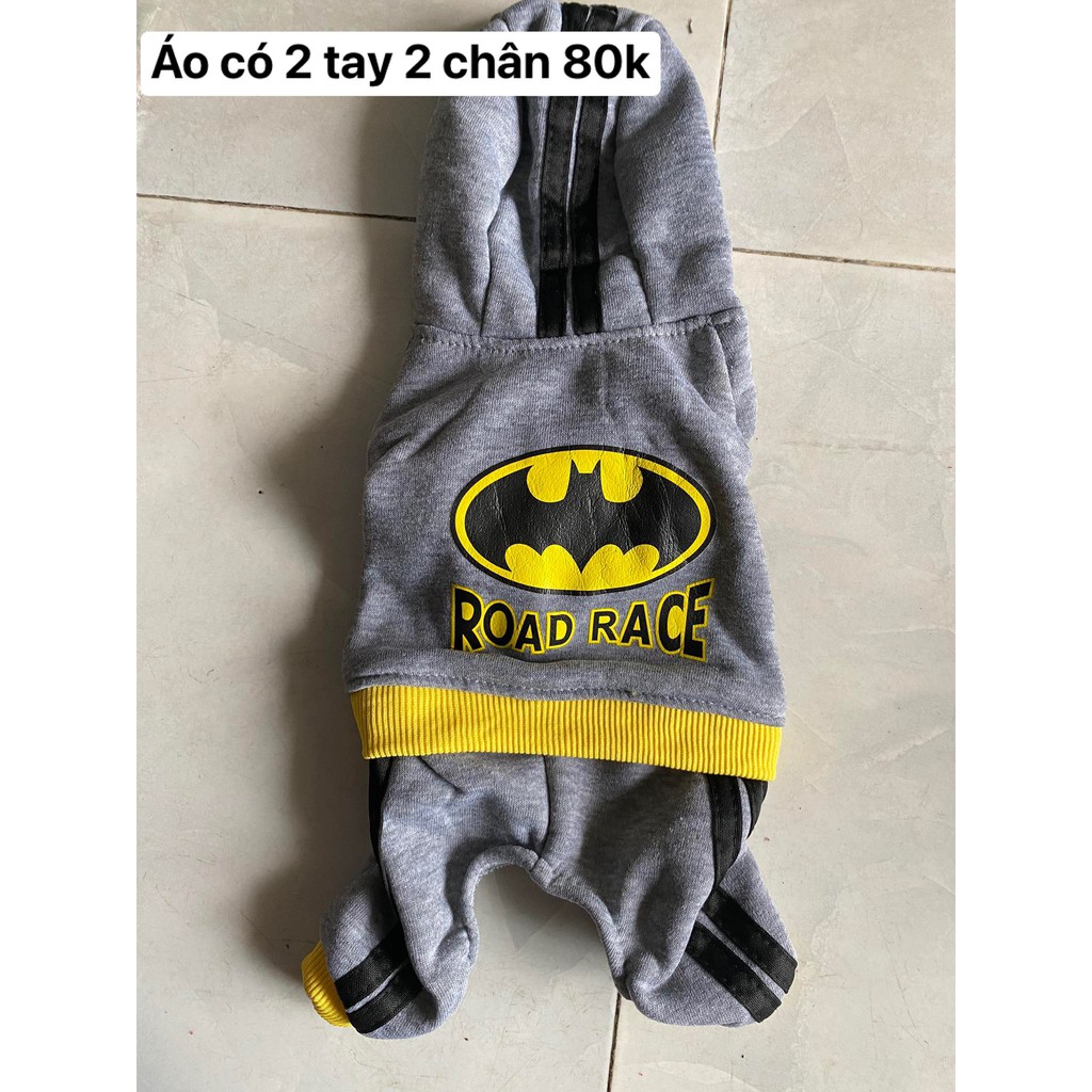(GÒ VẤP) áo tay dài cho chó mèo size s