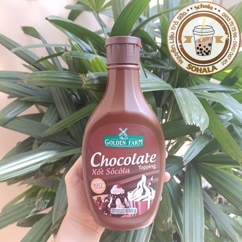 Sốt Socola (Chocolate Topping) Golden Farm 630g