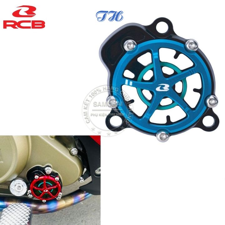 Nắp Xem Nhớt RCB S1Trong Suốt Chính Hãng Racing Boy Dành Cho Xe Exciter 150 / Exciter 135 / FZ150