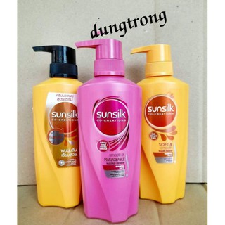 Dầu Gội  SUNSILK THÁI LAN 400ml ( Gội - Xả)