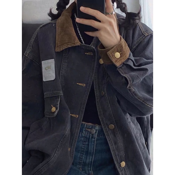Áo khoác Jean UNISEX dành cho nam và nữ thiết kế thời trang trẻ trung phù hợp mọi lứa tuổi