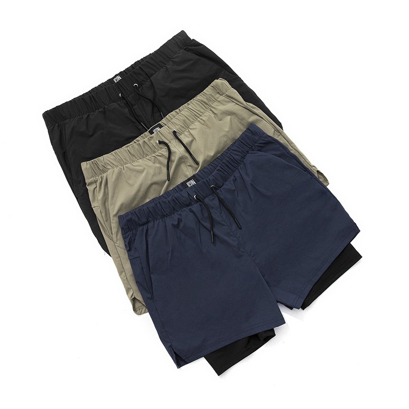 [Mã FAMALLT5 giảm 15% đơn 150K] Quần Short Dù Thể Thao 2 Lớp Relaxed Training | BigBuy360 - bigbuy360.vn