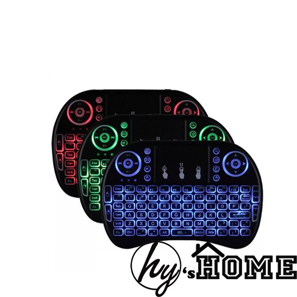 Bàn phím kiêm chuột không dây UKB 500-RF Mini Keyboard có đèn LED