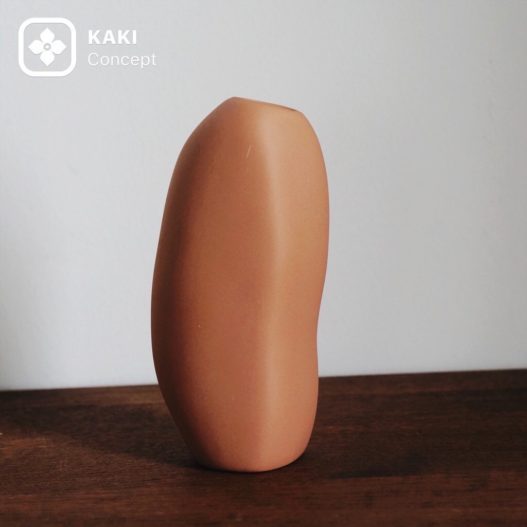 Lọ hoa sứ mini - Lọ hoa trang trí đẹp Kaki Concept