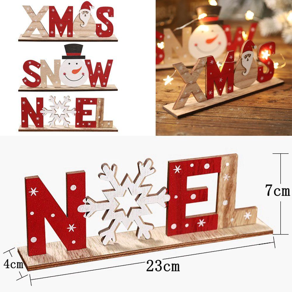 Phụ Kiện Trang Trí Giáng Sinh Hình Ông Già Noel Và Người Tuyết Dễ Thương