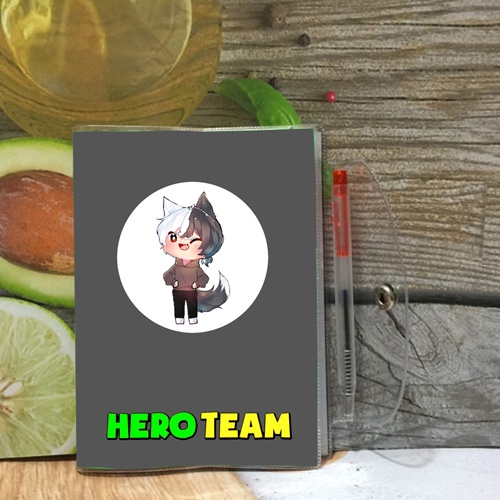 Sổ tay Hero Team (Tặng kèm cây bút viết) Mẫu 03