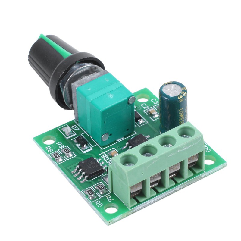 1.8v 3v 5v 6v 7.2v 12v 2A 30W DC Motor Speed Controller (PWM) 1803BK Adjustable Driver Switch