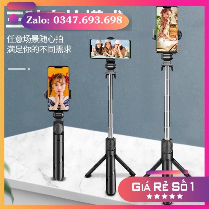 [RẺ VÔ ĐỊCH LUÔN] Gậy Chụp Ảnh Tự Sướng 3 in 1, Bluetooth ,Chân Đa Năng, Selfie, Livestream | BigBuy360 - bigbuy360.vn